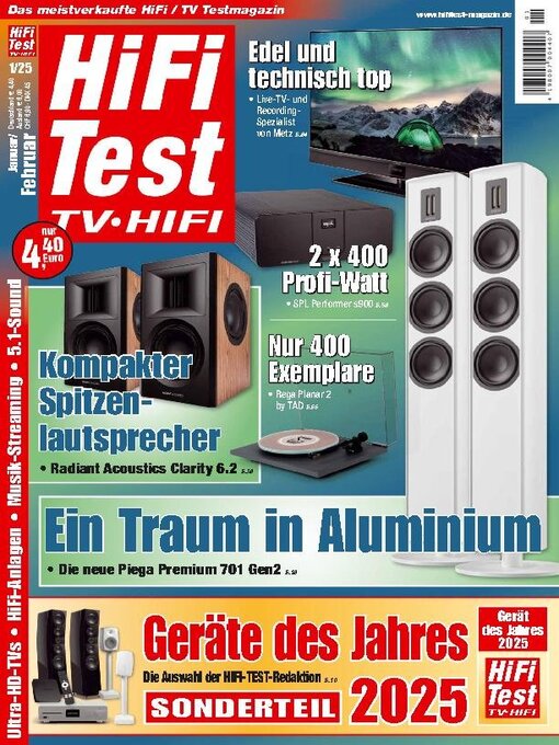 Title details for HIFI TEST TV HIFI by Michael E. Brieden Verlag GmbH - Available